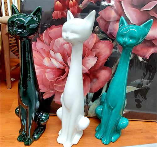 GATO CERÂMICA VIDRADO 51CM