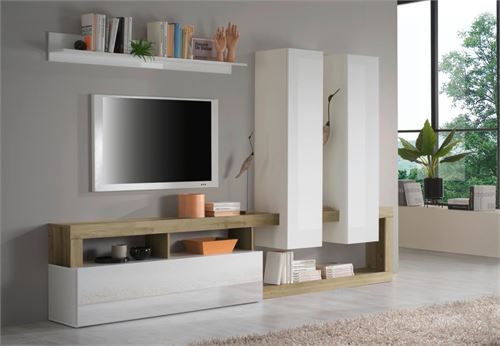 MB-206916 MÓVEL MDF METÁLICO 277X75X173 BRANCO LACADO