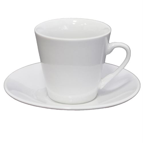 CHAVENA/PIRES CAFE CERAMICA BRANCA 80ML SET6