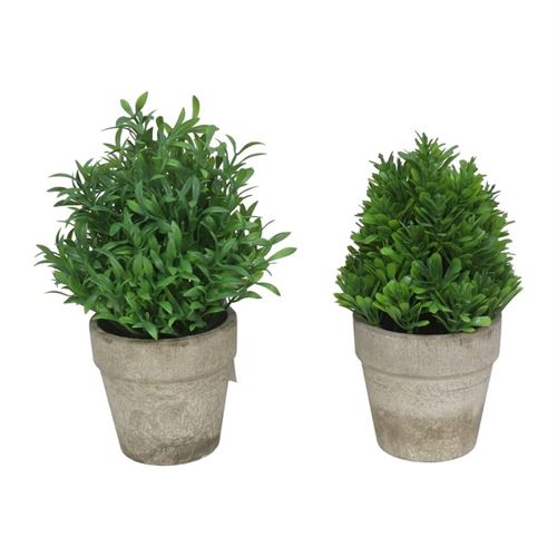 198811 VASO PLANTA ARTIFICIAL 13.00 X 13.00 X 22.00 CM