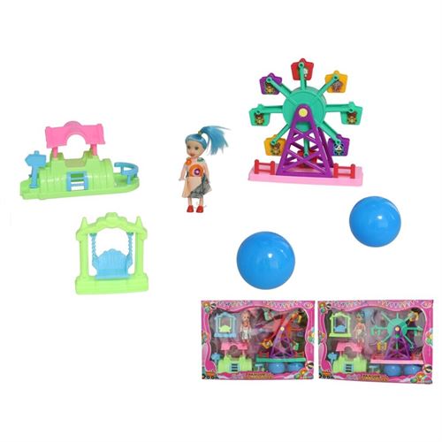 125480 BRINQUEDO BONECA FEIRA PEÇAS 35X6X25CM