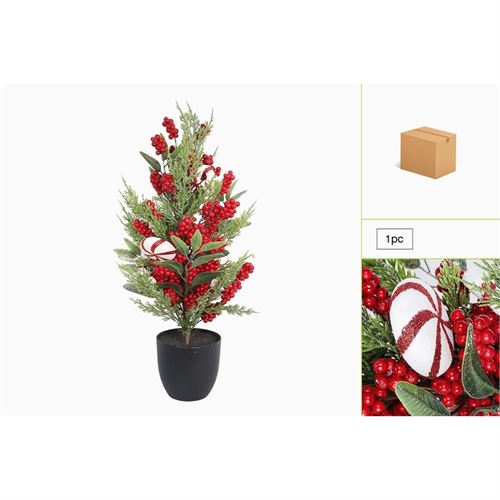 P151197647 ARRANJO 810635A NATAL Ø24x56cm