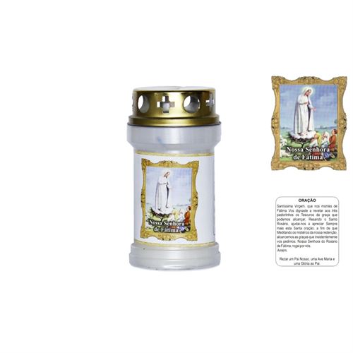 5059897 VELA LAMP. SRA FÁTIMA 12CM