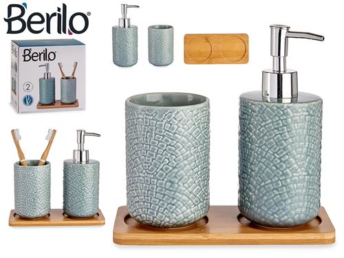 CONJUNTO WC CERAMICA/BAMBU