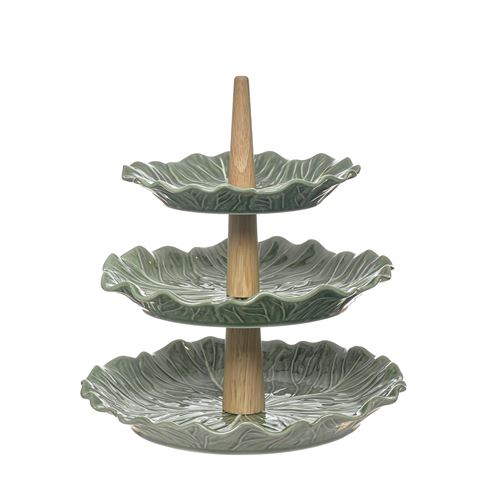 24605 PRATO 3 NIVEIS PORCELANA 29X29X10.50CM