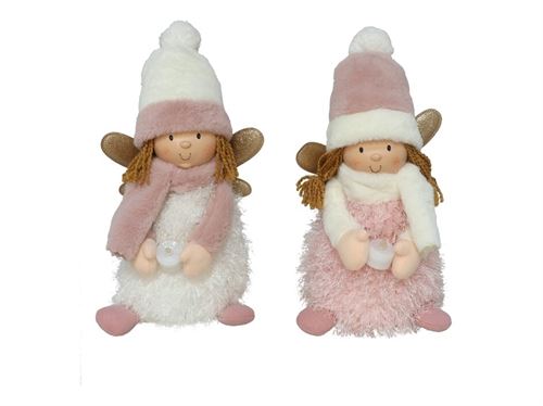 293653 ANJO COM ASAS GLORIA 1 LED 23X17X37CM 2STD