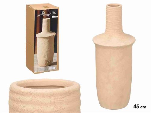 14075 JARRA TERRACOTA 17X45CM
