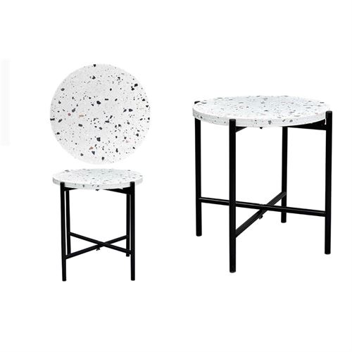 P070388420 MESA APOIO 7YLX17302W-BRANCO 40x40cm