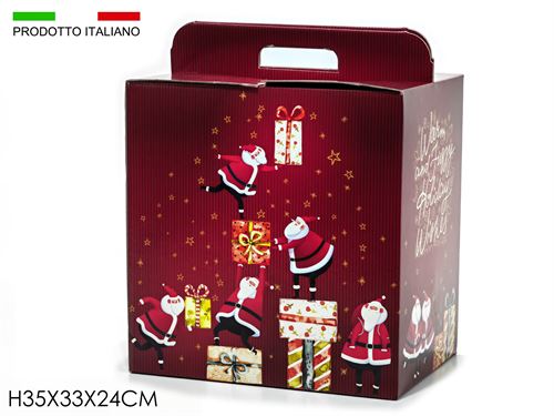 CAIXA CARTAO NATAL 33X24X35