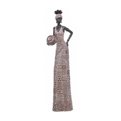86147 AFRICANA POLIRESINA  C 14,00 L 7,50 A 52,00