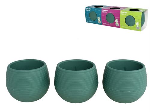 116778 VASO PL 0,55L 9X9CM