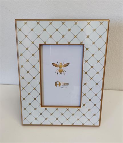 MOLDURA MDF 10X15 DOURADO 19X1,5X24CM