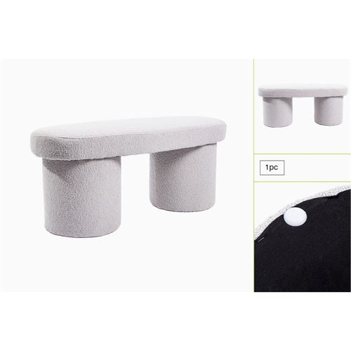 P070298883 BANQUETA 7MKM2333701A-ZIPPO-04 100x40x44cm