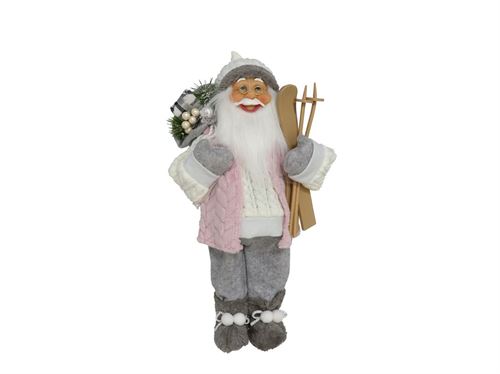 1654 PAI NATAL SPORT 45CM ROSA/BRANCO