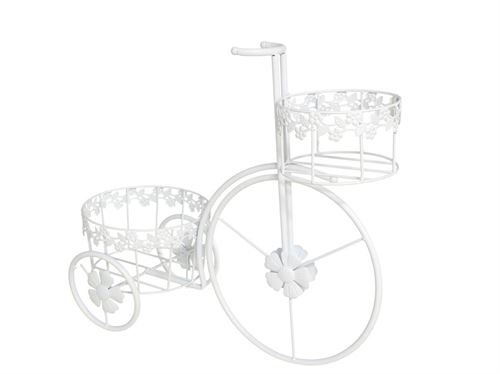 BICICLETA METAL PARA VASO 46X41X20