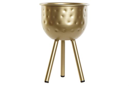 LD-191314 FLOREIRO METAL 13X13X20,5 DOURADO