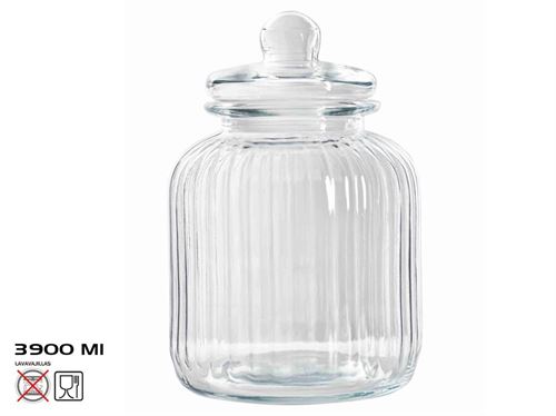 443720 FRASCO DE VIDRO GRETA 3900ML
