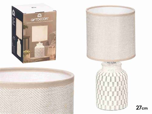 13222 CANDEEIRO MESA CILINDRICO 13X27CM