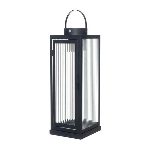 LANTERNA METAL RECARREGAVEL SOLAR  C 20,00 L 20,00 A 55,00