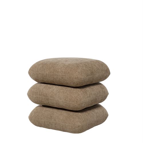 96902 PUFF ROTATIVO MADEIRA TECIDO C 44,50 L 44,50 A 44,50