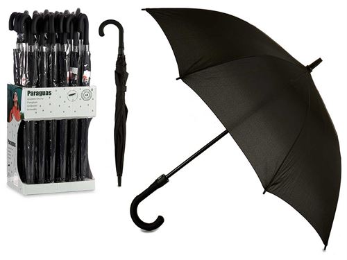 55696 GUARDA CHUVA CABO PRETO 84 x 5 x 5 CM