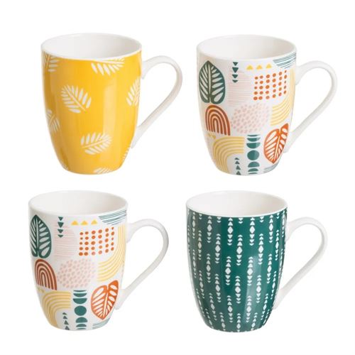 805866 CANECA 350 ML TROPIC NEWBONE 8 X 8 X 10 CM 3MODELOS