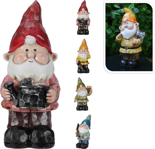 252213470 GNOMO JARDIM CERAMICA 4SORTIDOS