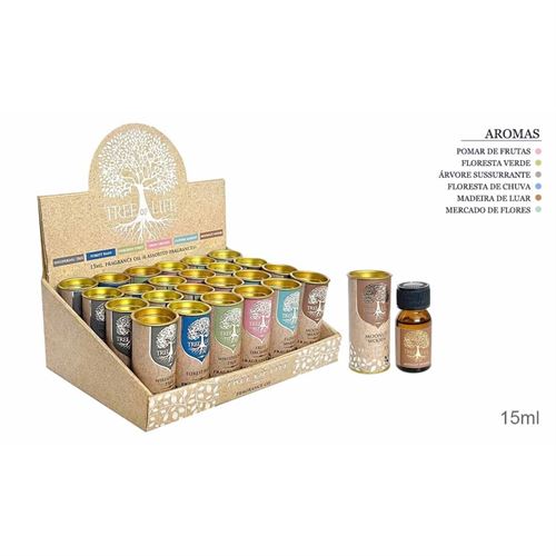 IN-75485 ESSÊNCIA ÁRVORE DA VIDA 15ml 6 aromas