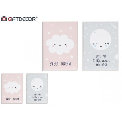 93185 QUADRO INFANTIL NUVEM 50X70CM SORT2