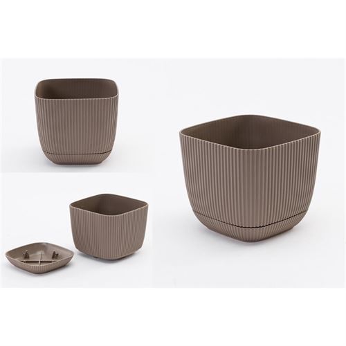 P130487878 VASO KRS-382 CASTANHO 0.67L 11x11x9.5cm