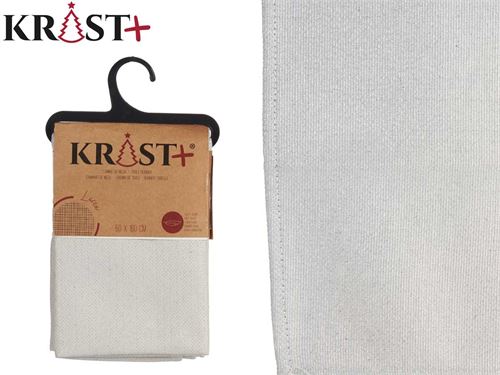 90297 CORREDOR MESA LUREX PRATA LISO 50X160CM