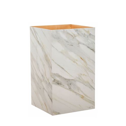 45142 VASO FIBRA MÁRMORE 35x35x60