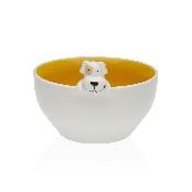 22580029 TIGELA CÃO PORCELANA 14 X 9,5 CM