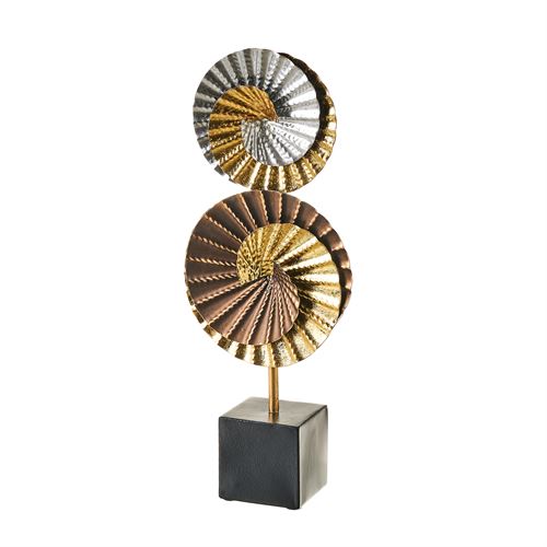 802898 FIGURA DE METAL 17 X 8 X 43 CM