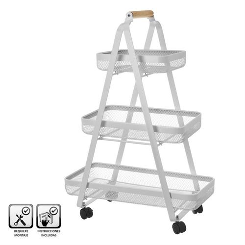 801514 CARRINHO METAL MULTIUSOS