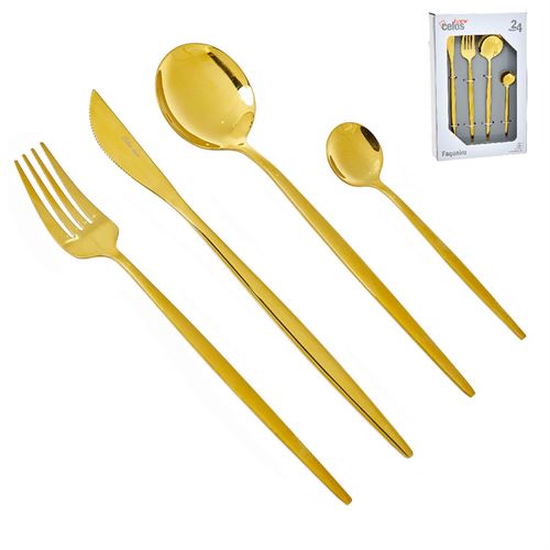 64036 INOX - FAQUEIRO 24PÇS C 0,27 L 0,15 A 0,67