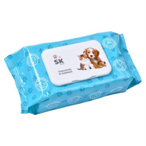 374921 TOALHITAS 60UN P/ANIMAIS SKPA-837-492