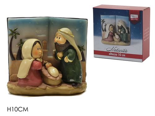 PRESEPIO NATAL LIVRO 10CM