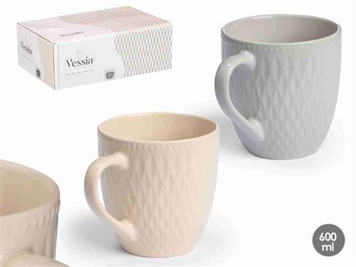 12157 CANECA CERAMICA 600ML
