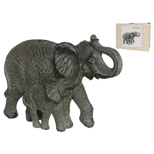 ELEFANTE POLIRESINA 9.00 X 26.00 X 19.00 CM