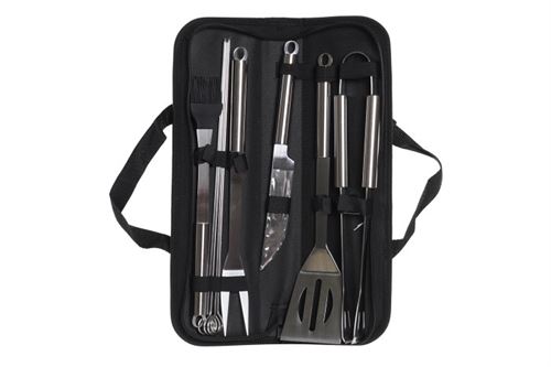 RC-179042 CHURRASQUEIRA SET 10 INOX POLIESTER 39X11,5X5