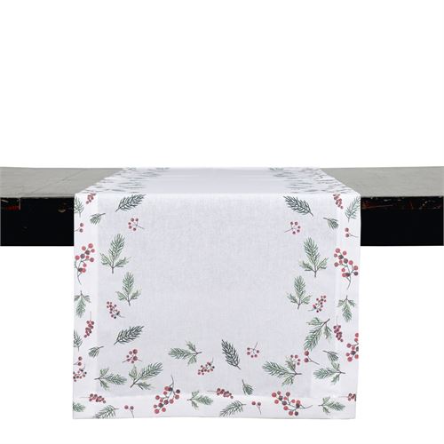 91150 CAMINHO MESA HASTE PINHO 45X150CM 100%ALG