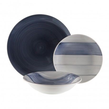 22450010 SERVIÇO CERAMICA 18PÇS AZUL