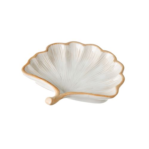 802694 BANDEJA DECORATIVA GINKGO 19X19X3,8