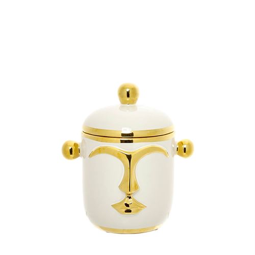 CERÂMICA - CAIXA GOLDEN MASK C 24,50 L 19,00 A 27,50