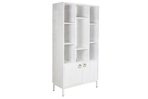 MB-200593 ESTANTE MANGA METAL 90X40X180 BRANCO