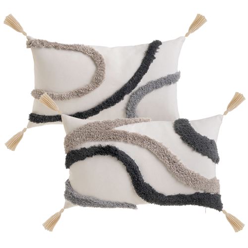 803869 ALMOFADA 50X30CM 80%POLIESTER 20%ALG