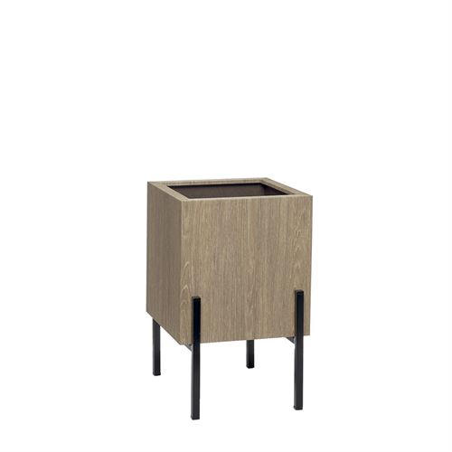 45211 VASO CUBO OAK 30X30X30 CM