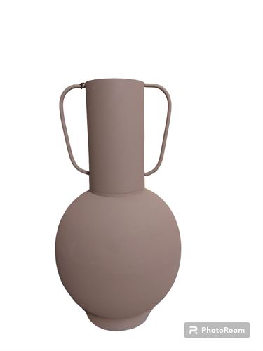 90916 JARRA AÇO ASA DUPLA CASTANHO CLARO 35CM