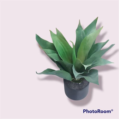 7030 PLANTA ARTICIAL AGAVE C/VASO 33CM